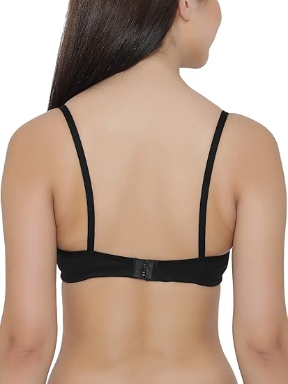 Clovia Women’s Cotton Wire-Free Seamless T-Shirt Bra – Full-Coverage Casual Comfort